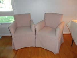 Pair of matching armchairs - great condition.