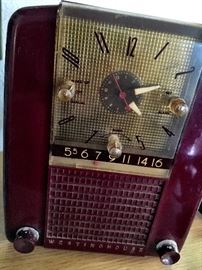 Love this old Westinghouse clock...