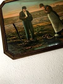 Some nice artwork...like this one of me praying that my geranium doesn't die! (just kidding...it's not me...I never wear long skirts)