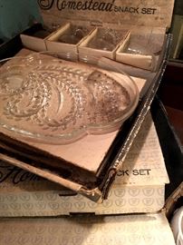 Vintage glass items...