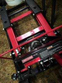 We are loaded with some pretty cool stuff...Including this motorcycle jack...