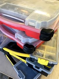 Cases of fittings and connectors...