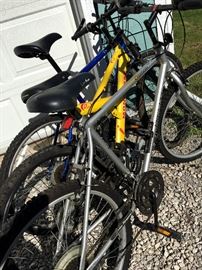 Bikes!...6 of them...