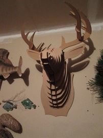 WOOD DEER CUT OUT