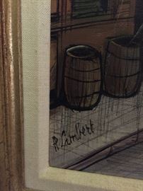Paul Lambert Mid Century Painting