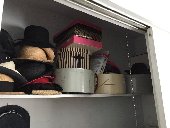 Loads of Hats and Hat Boxes