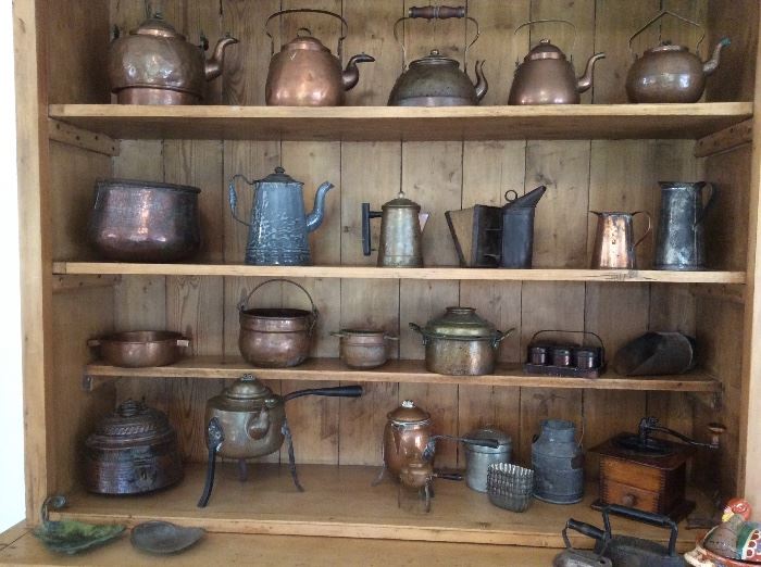 Primitive copper collection