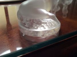 Detail of Lalique signature