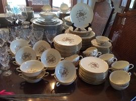 Vintage Lenox "Starlight" fine china set