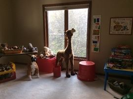 Lots of children's toys, games and books