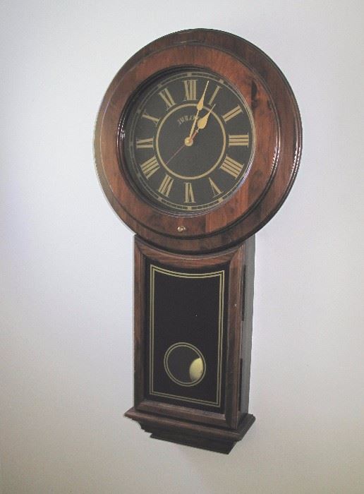 Bulova clock.
