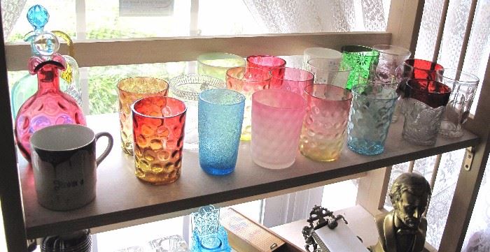 Fine tumbler collection.