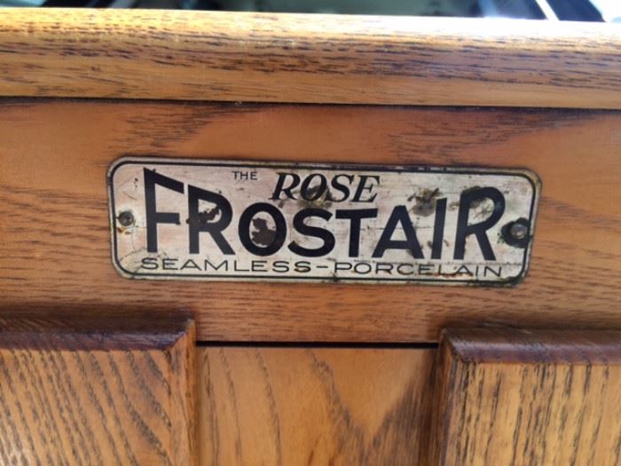 Rose Frostair Seamless Porcelain Ice chest.
