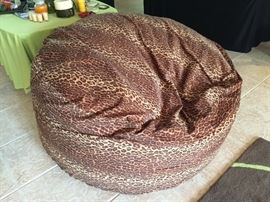 Large confortable bean bag...way cool !