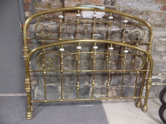 Brass bed