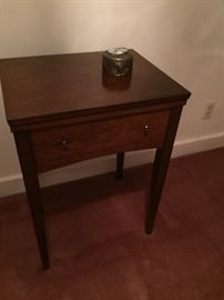 Mahogany side table