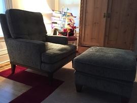 2 Arm Chairs and Ottoman