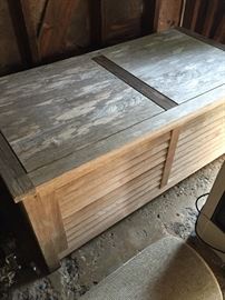 Teak Storage Bench