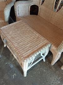 Wicker Coffee Table