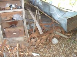 Old Horse  Drawn Plows