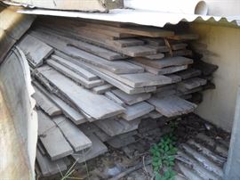 All of this is Black Walnut ..... NICE