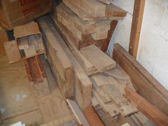 LARGE pieces of lumber