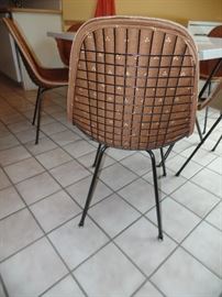 Eames wire chairs. set of 4