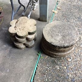Concrete paving stones