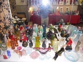 100s of pieces of Murano and Venetian glass!