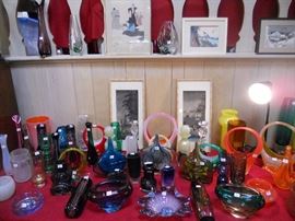 Many 100s of pieces of Scandinavian Glass including Aseda, Flygsfors, Kosta, Riihaimaki, Nuttajarvi, Holmegarrd, Humppila, Ittala, Magnor, Pukeberg, Orrefors, Erick Hoglund & others!