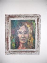 This was painted by Leslie Pina