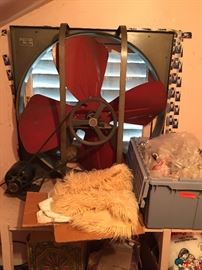 huge vintage house venting fan