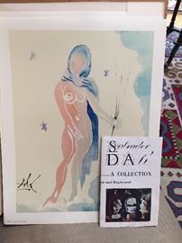 Set of 10 Salvador Dali Zodiac prints