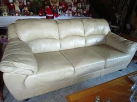 Leather sofa