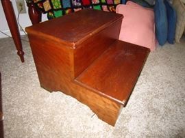 Bed steps-dovetailed joinery