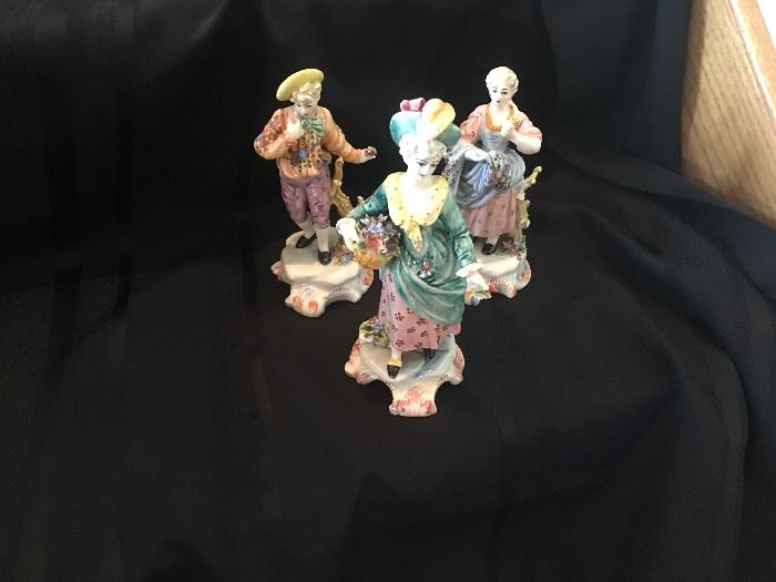 Vintage Italian porcelain figurines