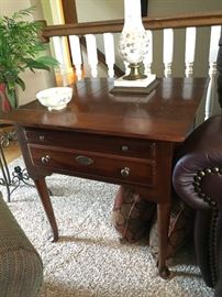 Norman Rockwell End Table