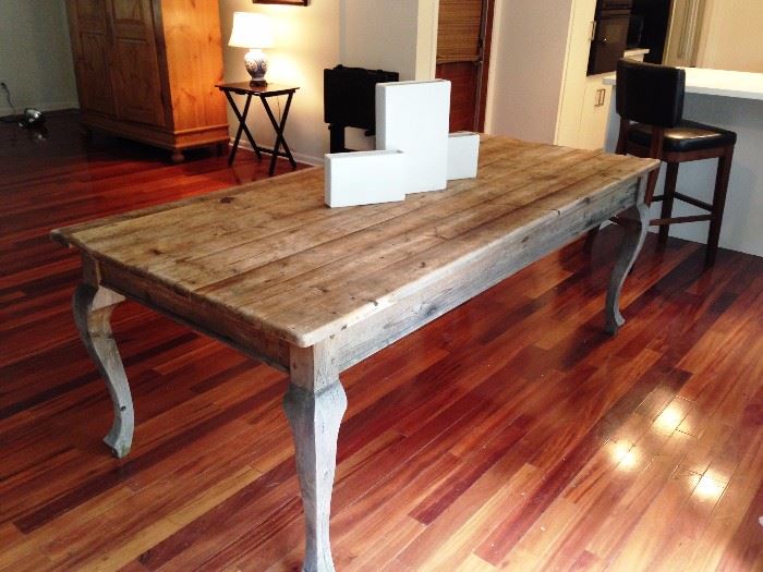 Scottish barn table. Your rustic feast table