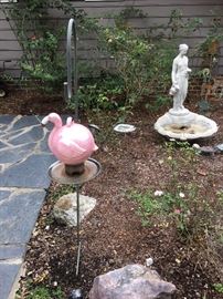 Another view of the yard decor