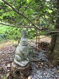 Rabbit Yard Statue