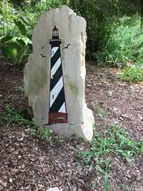 Lighthouse Yard Art