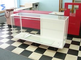Grand and Benedicts Retail Glass Counter Display
