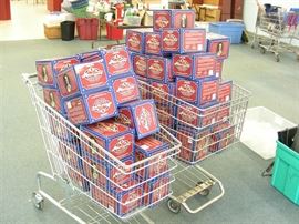 HUGE Lot of 58 NIB Ertl Collectibles George Washington 16 Sided Barn
