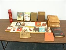 Lot of Vintage and Antique Books
