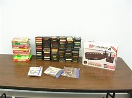 Large Lot of Vintage Atari etc. Video Games
