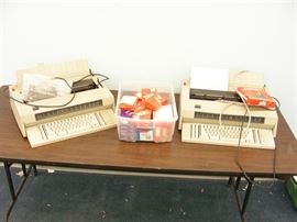 Vintage IBM Typewriters with Extras
