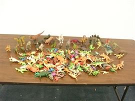 Large Lot of Safari etc. Toy Dinosaurs
