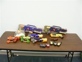 Large Lot of NERF Guns, Laser Tag, Walkie Talkies, etc.
