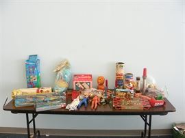Large Lot of Vintage Toys
