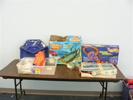 Large Lot of Slot Car Type Toys
